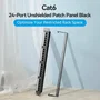 Vention Patch Panel KGCB0 24 Puertos Cat.6 Negro